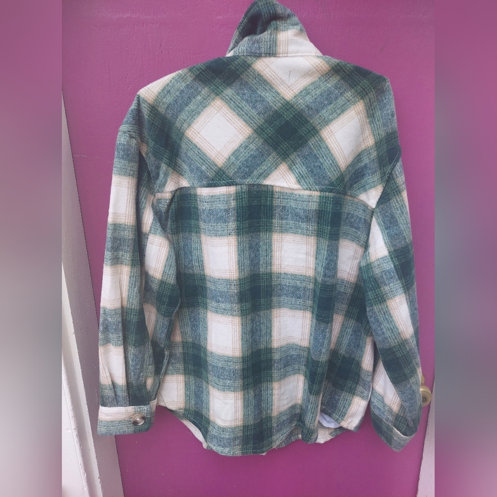 Plaid Shacket - Picture 2 of 6